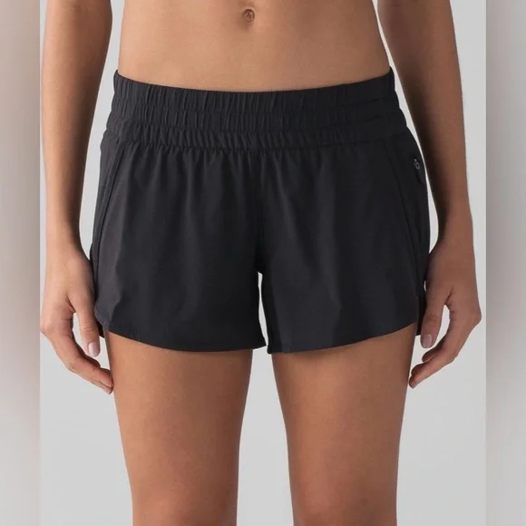 LululemonTracker Short V 4” Black - Picture 3 of 7